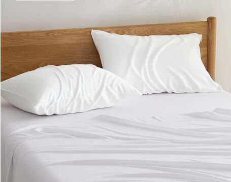 Bamboo Cooling Pillowcase Rayon Derived from Bamboo Pillowcases, Breathable & Silky Soft Cool Bedding Pillow Covers with Envelope Closure