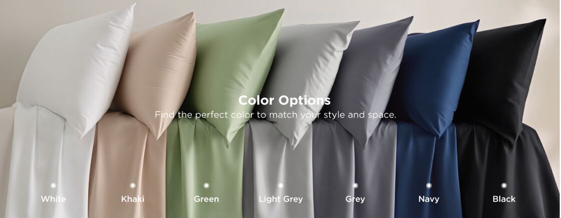 Bamboo Cooling Pillowcase Rayon Derived from Bamboo Pillowcases, Breathable & Silky Soft Cool Bedding Pillow Covers with Envelope Closure