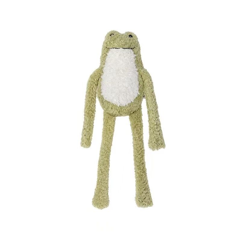 Interactive Plush Dog Toy with Squeaker & Crinkle Paper - Chew-Resistant Self-Play Toy for Boredom Relief, Mental Stimulation and Teething Puppies