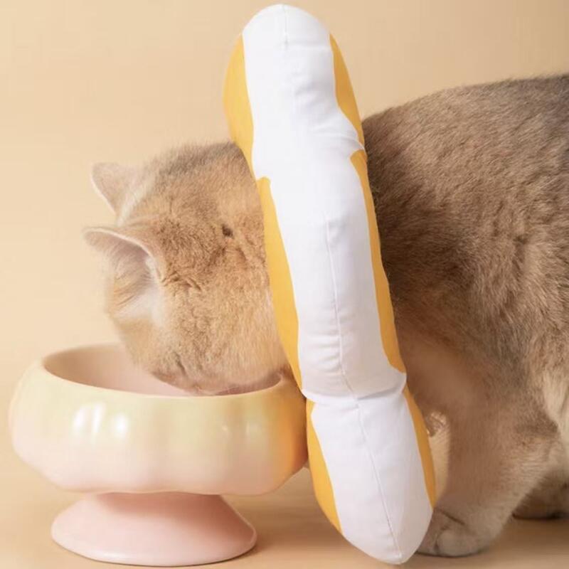 Post-Surgery Recovery E-Collar for Cats & Dogs - Adjustable Soft Cone with Detachable Flea & Tick Repellent, Prevents Licking After Spay/Neuter