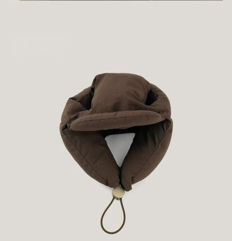 Open-Ear Down-Filled Pet Hat for Winter - Warm & Stylish Dog & Cat Beanie with Ear Holes, Fits Small Breeds Like Schnauzer, Poodle, Dachshund, French Bulldog