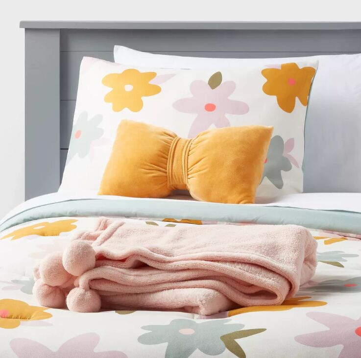 BIAB per bambini (microfibra stampata con stampa a dispersione draghi da 85 g/m² e microfibra tinta unita da 85 g/m², imbottitura in poliestere da 200 g/m². Bordo a coltello)