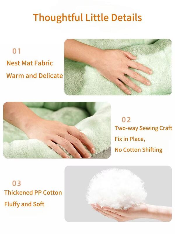 犬小屋; 猫小屋；ポリエステル繊維; 変形せずに素早く復元; 傷つきにくく、摩耗に強い