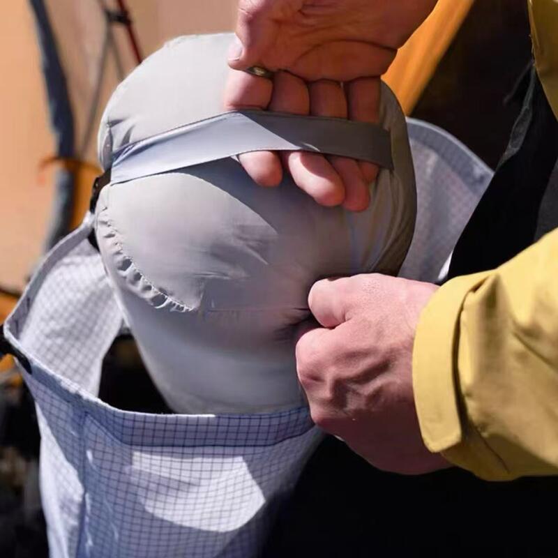 Пуховый спальный мешок для взрослых Cicada-Wing, легкий, как крыло цикады - 2-в-1, портативный походный квилт, для холодной погоды