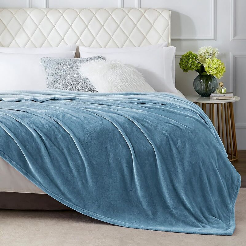 Weiches, doppelseitiges Flannelldecken - aus Polyesterfasern, leicht, schnell trocknen und leicht zu lagern